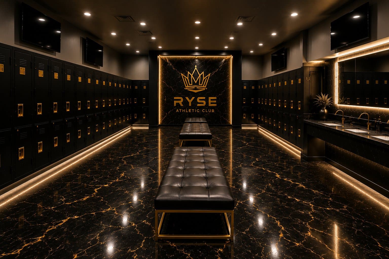 Inside Ryse Athletic Club